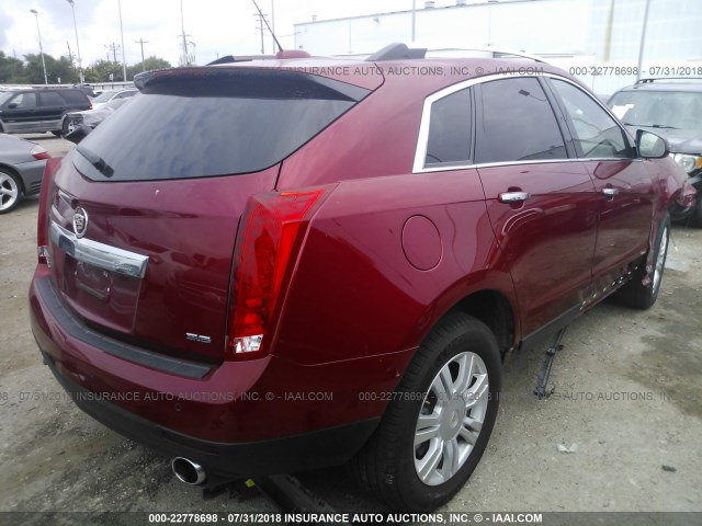 3GYFNBE32GS533071 - 2016 CADILLAC SRX LUXURY COLLECTION RED photo 4