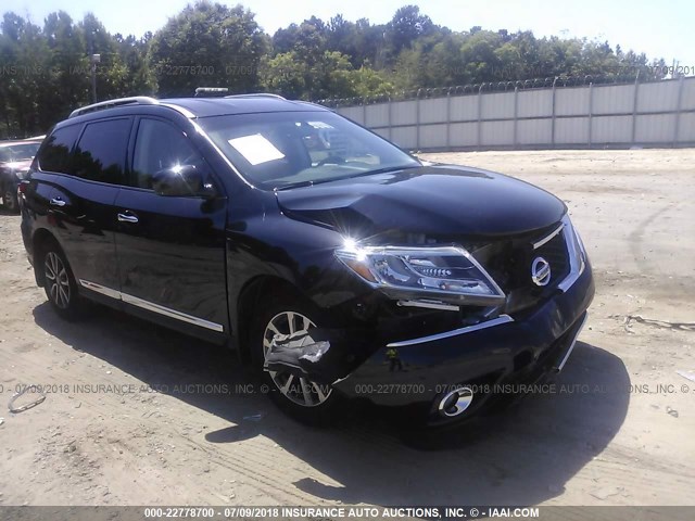 5N1AR2MN3FC640959 - 2015 NISSAN PATHFINDER S/SV/SL/PLATINUM BLACK photo 1