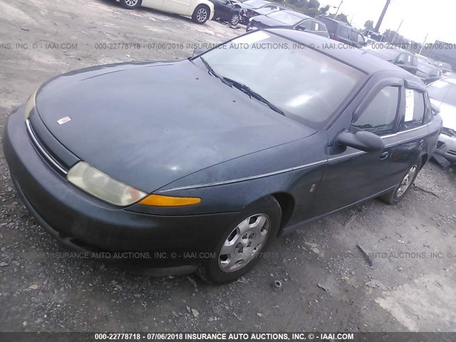 1G8JW52R6YY600864 - 2000 SATURN LS2 GREEN photo 2