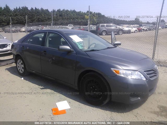4T4BF3EK5BR218046 - 2011 TOYOTA CAMRY SE/LE/XLE GRAY photo 1