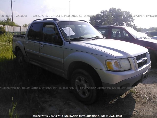 1FMZU67E92UA93799 - 2002 FORD EXPLORER SPORT TR  SILVER photo 1