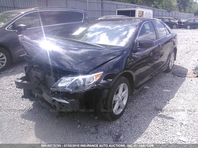 4T1BF1FK9EU400673 - 2014 TOYOTA CAMRY L/SE/LE/XLE 黑色 照片 2