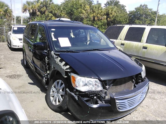 2C4RC1BG4ER211536 - 2014 CHRYSLER TOWN & COUNTRY TOURING BLACK photo 1