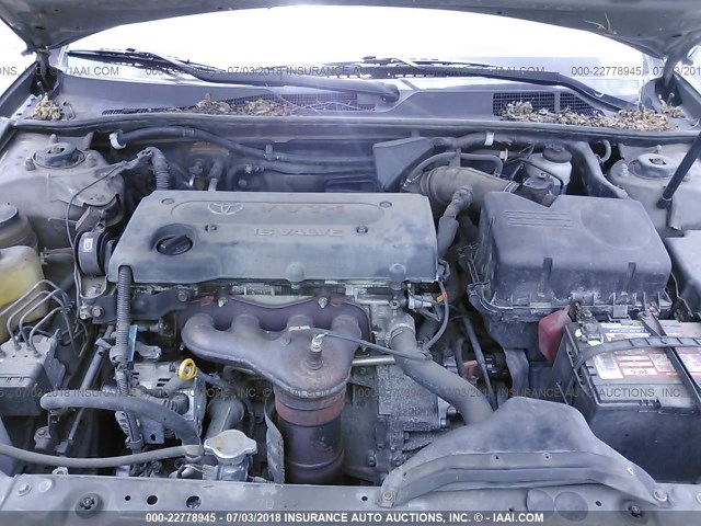 JTDBE32K430226394 - 2003 TOYOTA CAMRY LE/XLE GRAY photo 10