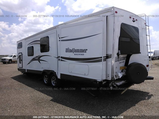 4X4TRLF29F1862532 - 2016 FOREST RIVER ROCKWOOD WINDJAMMER  Սպիտակ լուսանկար 3