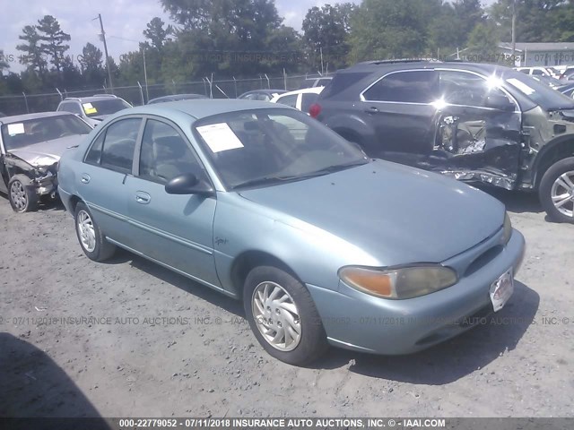 1FALP13P4VW306555 - 1997 FORD ESCORT LX/SPORT GREEN photo 1