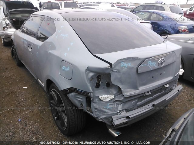 JTKJF5C78C3042890 - 2012 TOYOTA SCION TC 银色 照片 3