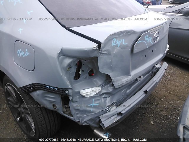 JTKJF5C78C3042890 - 2012 TOYOTA SCION TC 银色 照片 6