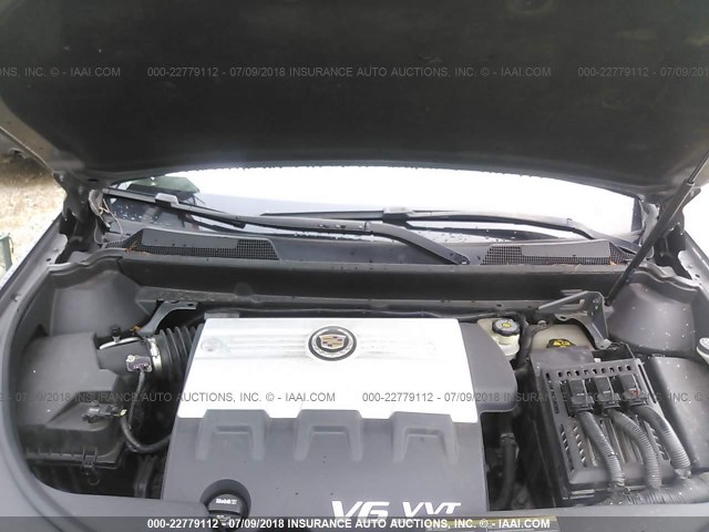 3GYFNBEY9AS599197 - 2010 CADILLAC SRX PERFORMANCE COLLECTION Сұр фото 10