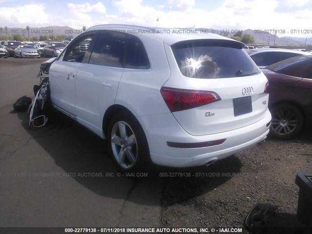 WA1LFAFP5CA068664 - 2012 AUDI Q5 PREMIUM PLUS WHITE photo 3