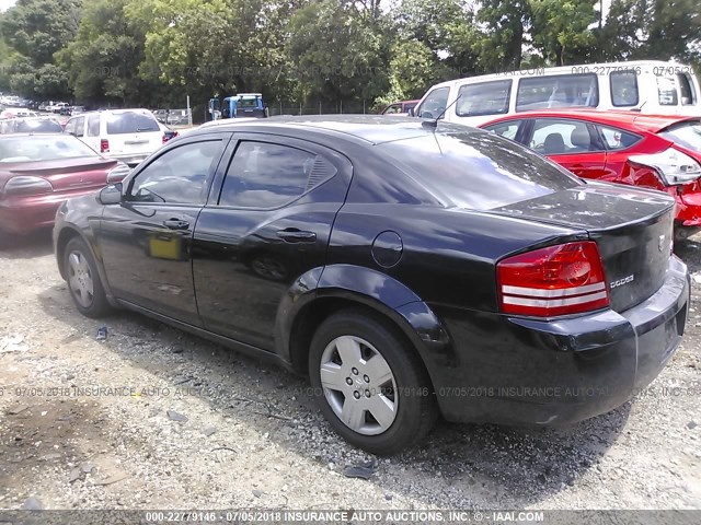 1B3CC4FB9AN135908 - 2010 DODGE AVENGER SXT BLACK photo 3