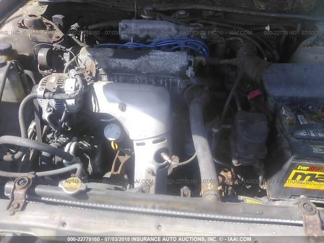 4T1BG22KXYU661209 - 2000 TOYOTA CAMRY CE/LE/XLE BROWN photo 10