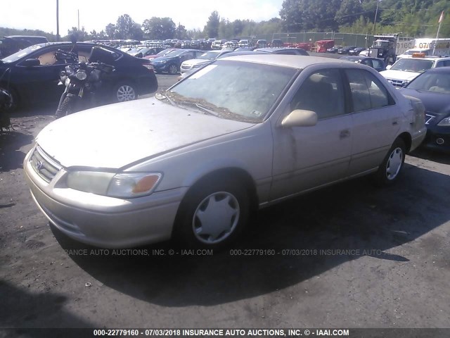 4T1BG22KXYU661209 - 2000 TOYOTA CAMRY CE/LE/XLE BROWN photo 2