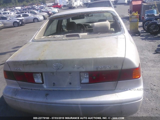 4T1BG22KXYU661209 - 2000 TOYOTA CAMRY CE/LE/XLE BROWN photo 6