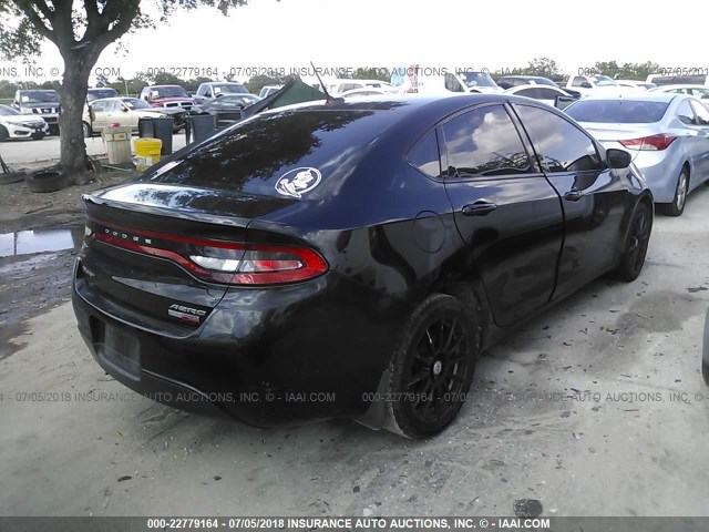 1C3CDFAH3DD215349 - 2013 DODGE DART SE/AERO BLACK photo 4