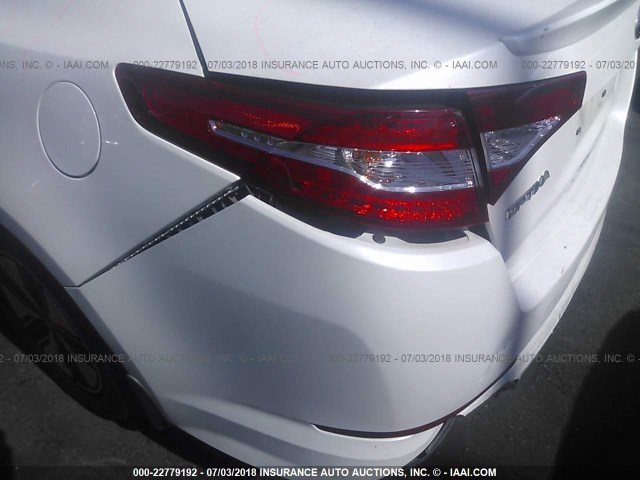 KNAGM4AD5D5039507 - 2013 KIA OPTIMA HYBRID WHITE photo 6