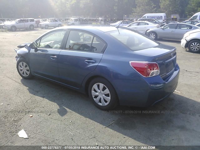 JF1GJAA60DG021244 - 2013 SUBARU IMPREZA BLUE photo 3