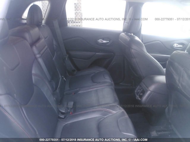 1C4PJMBSXEW125528 - 2014 JEEP CHEROKEE TRAILHAWK თეთრი ფოტო 8