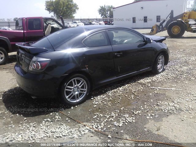 JTKDE3B76A0321405 - 2010 TOYOTA SCION TC GRAY photo 4