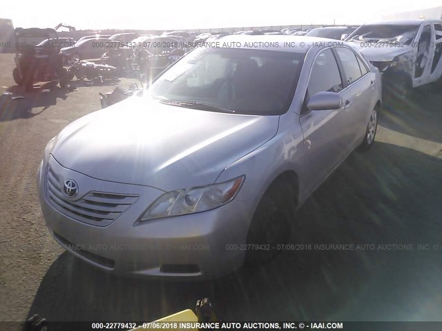 4T1BE46K19U305941 - 2009 TOYOTA CAMRY SE/LE/XLE ვერცხლისფერი ფოტო 2