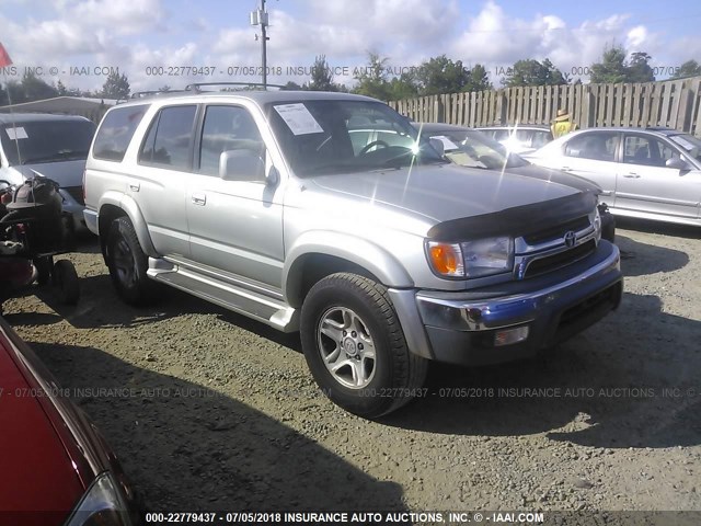 JT3HN86R019046616 - 2001 TOYOTA 4RUNNER SR5 SILVER photo 1