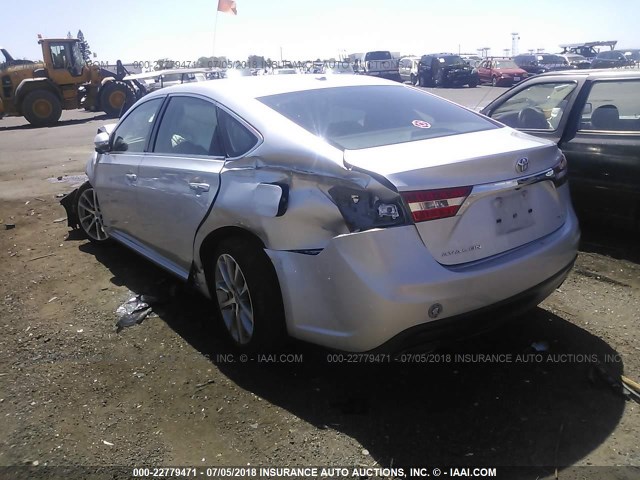 4T1BK1EB4EU088260 - 2014 TOYOTA AVALON PREMIUM/TOURING/LIMITED SILVER photo 3