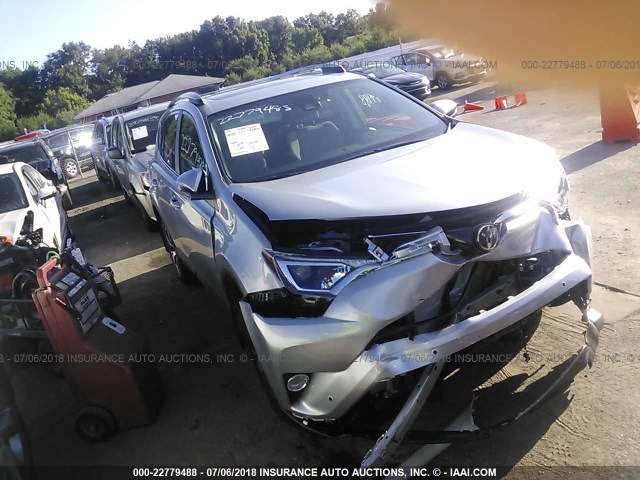 2T3RFREV3JW777624 - 2018 TOYOTA RAV4 ADVENTURE/XLE SILVER photo 1
