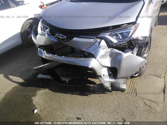 2T3RFREV3JW777624 - 2018 TOYOTA RAV4 ADVENTURE/XLE SILVER photo 6