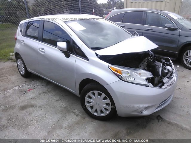 3N1CE2CP1GL357707 - 2016 NISSAN VERSA NOTE S/S PLUS/SV/SL/SR SILVER photo 1