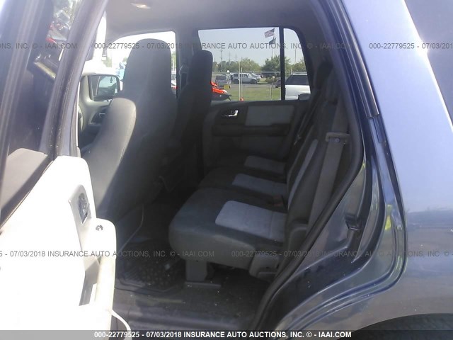 1FMPU135051A68509 - 2005 FORD EXPEDITION XLS BLUE photo 8