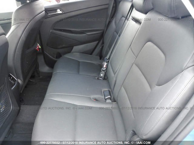 KM8J3CA25GU155395 - 2016 HYUNDAI TUCSON LIMITED/SPORT AND ECO/SE BLUE photo 8