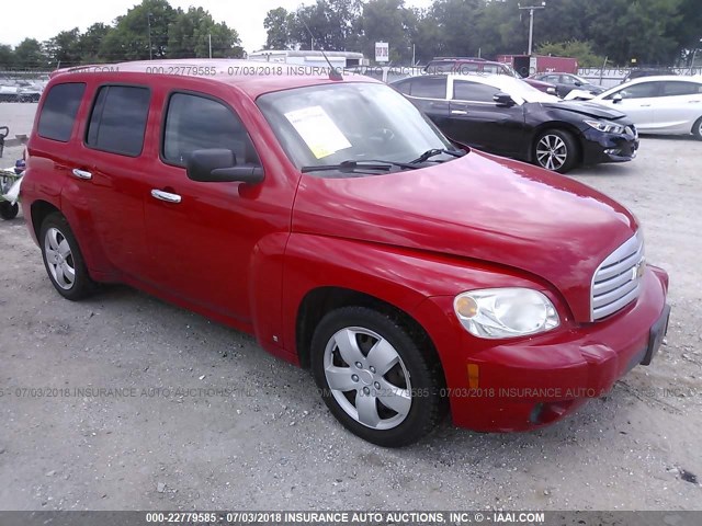 3GNCA13B39S609500 - 2009 CHEVROLET HHR LS RED photo 1