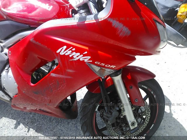 JKAEXEA177A019780 - 2007 KAWASAKI EX650 A Qırmızı foto 5