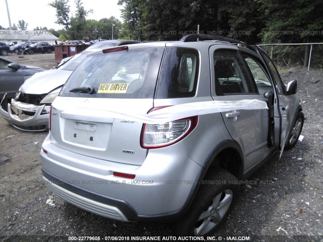 JS2YB413575101826 - 2007 SUZUKI SX4 SILVER photo 4