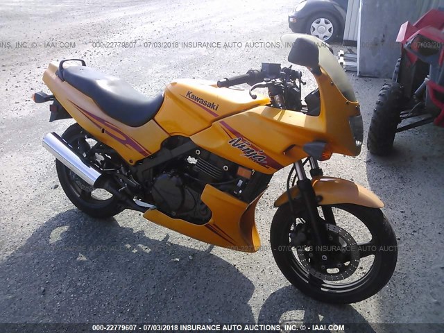 JKAEXVD187A106180 - 2007 KAWASAKI EX500 D ORANGE photo 1