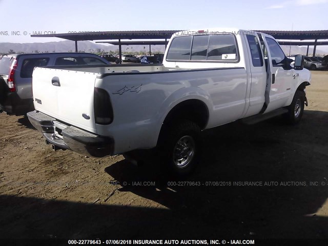 1FTSX31P03ED56070 - 2003 FORD F350 SRW SUPER DUTY WHITE photo 4