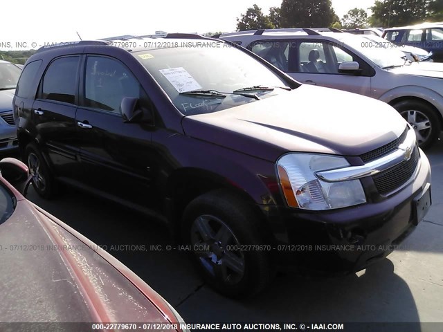 2CNDL73F986064697 - 2008 CHEVROLET EQUINOX LTZ BURGUNDY photo 1