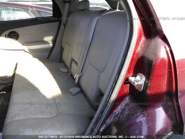 2CNDL73F986064697 - 2008 CHEVROLET EQUINOX LTZ BURGUNDY photo 8