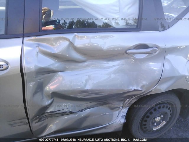 3N1CE2CP6FL450351 - 2015 NISSAN VERSA NOTE S/S PLUS/SV/SL/SR SILVER photo 6