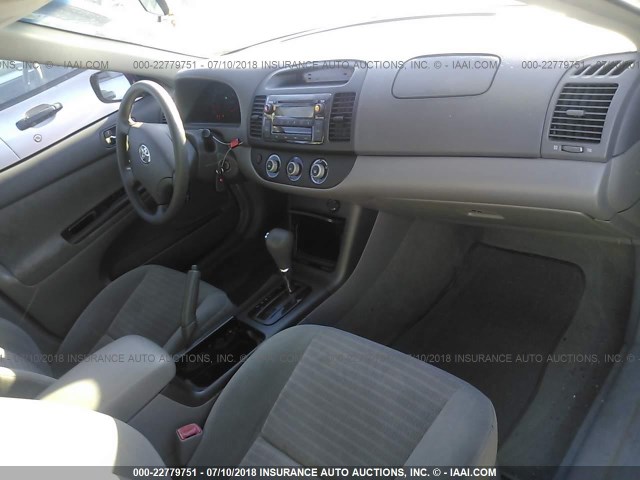 4T1BE32K25U014021 - 2005 TOYOTA CAMRY LE/XLE/SE 栗色 照片 5