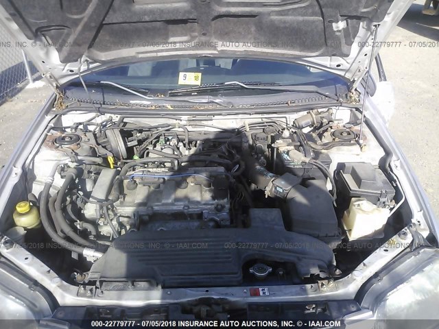 JM1BJ225130219435 - 2003 MAZDA PROTEGE DX/LX/ES SILVER photo 10