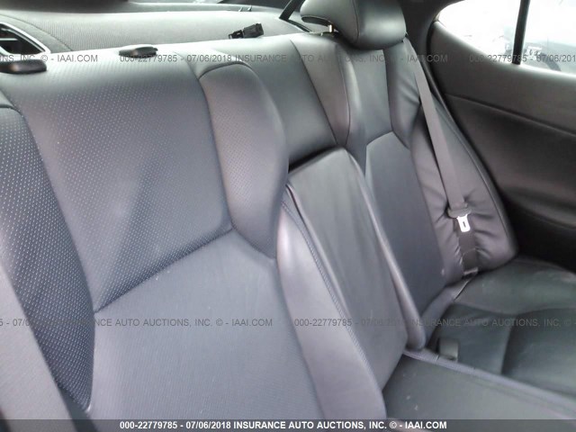 JTHBP262985002285 - 2008 LEXUS IS-F GRAY photo 8