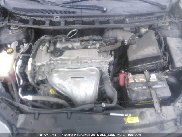 JTKJF5C77C3042301 - 2012 TOYOTA SCION TC 黑色 照片 10