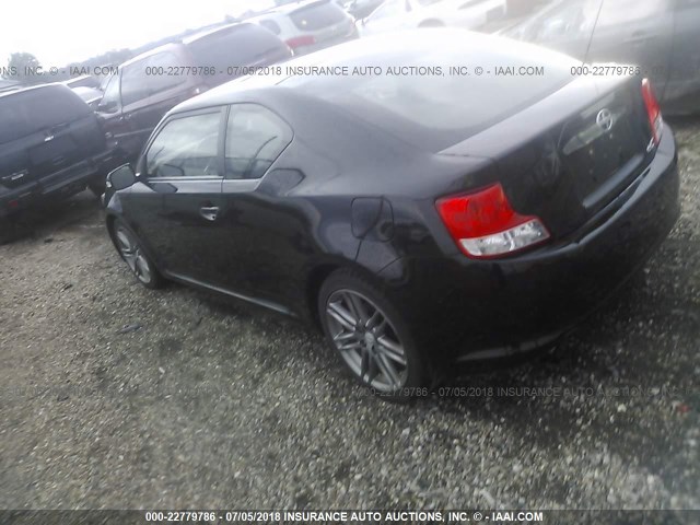 JTKJF5C77C3042301 - 2012 TOYOTA SCION TC 黑色 照片 3