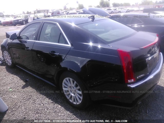 1G6DH5EG1A0118642 - 2010 CADILLAC CTS LUXURY COLLECTION BLACK photo 3