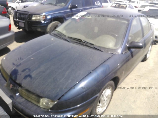 1G8ZK527XWZ198738 - 1998 SATURN SL2 BLUE photo 2