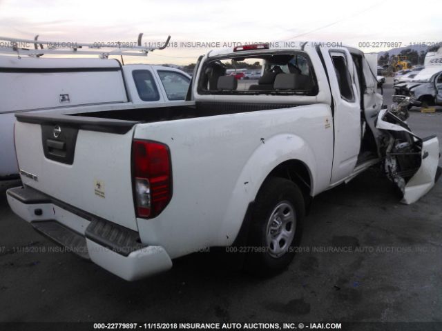 1N6BD0CT4HN725602 - 2017 NISSAN FRONTIER S/SV WHITE photo 4