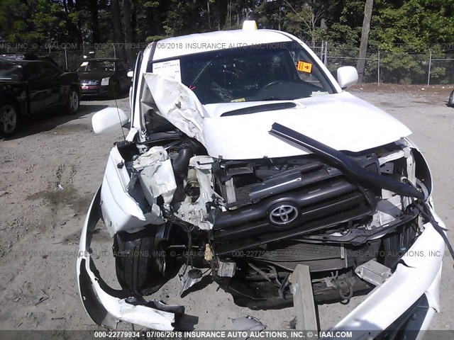 5TEMU52NX7Z332517 - 2007 TOYOTA TACOMA DOUBLE CAB LONG BED WHITE photo 6