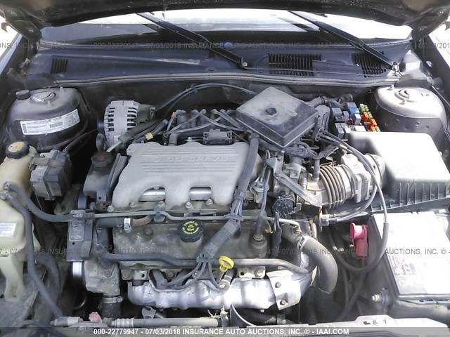 1G1NE52M7X6208817 - 1999 CHEVROLET MALIBU LS BLACK photo 10