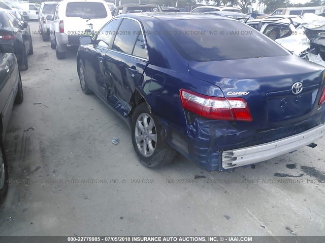 4T1BE46K17U083091 - 2007 TOYOTA CAMRY NEW GENERAT CE/LE/XLE/SE BLUE photo 6